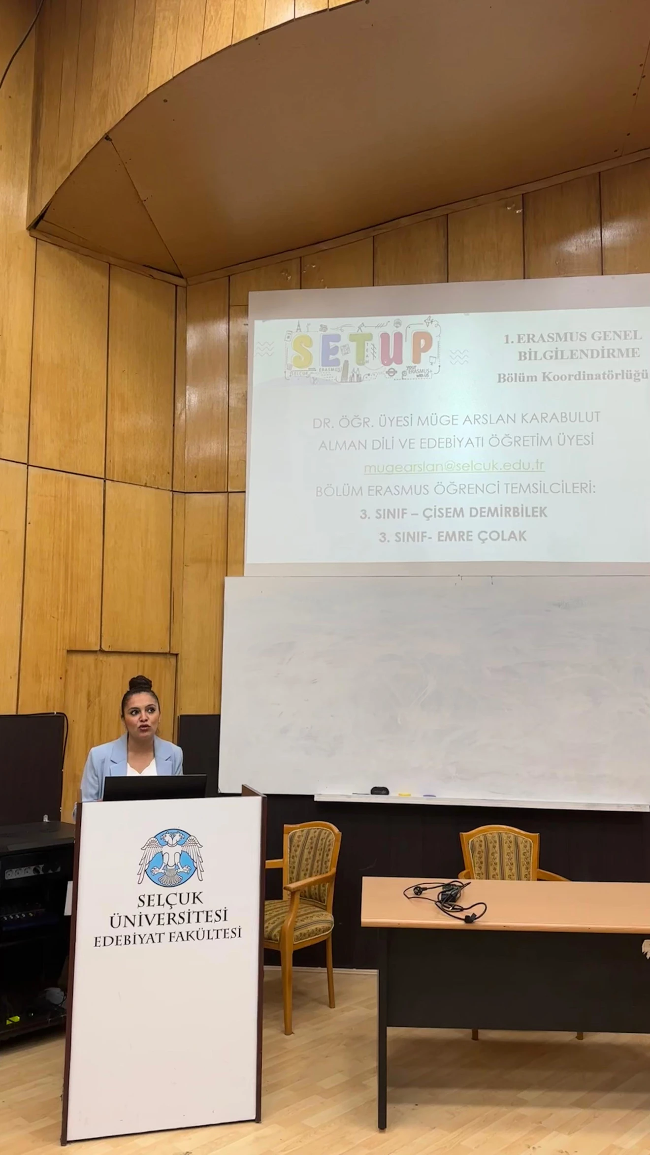 ERASMUS BÖLÜM BİLGİLENDİRME TOPLANTISI